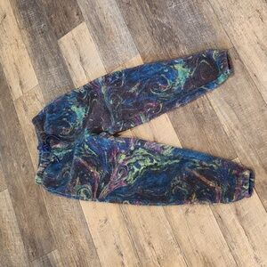 ASOS Design Sweatshirt Hoodie and Matching Sweatpants in Multi-Swirl